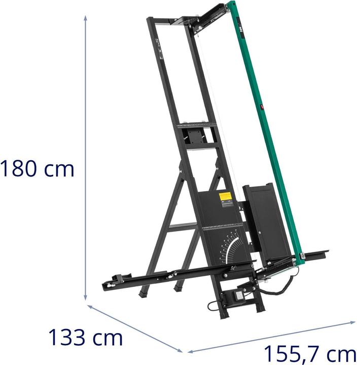 Produktbild MSW Styroporschneider 200 W 1350 mm mit Fuss, Gerüsthalterung & 5 Styropor-Klemmen (Heissschneidegerät, Styroporschneider)
