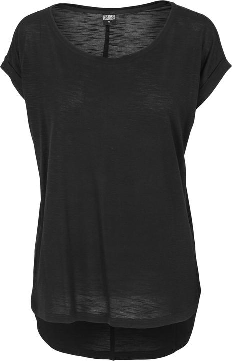 Immagine prodotto Urban Classics Tee lungo posteriore sagomato Slub da donna (M)
