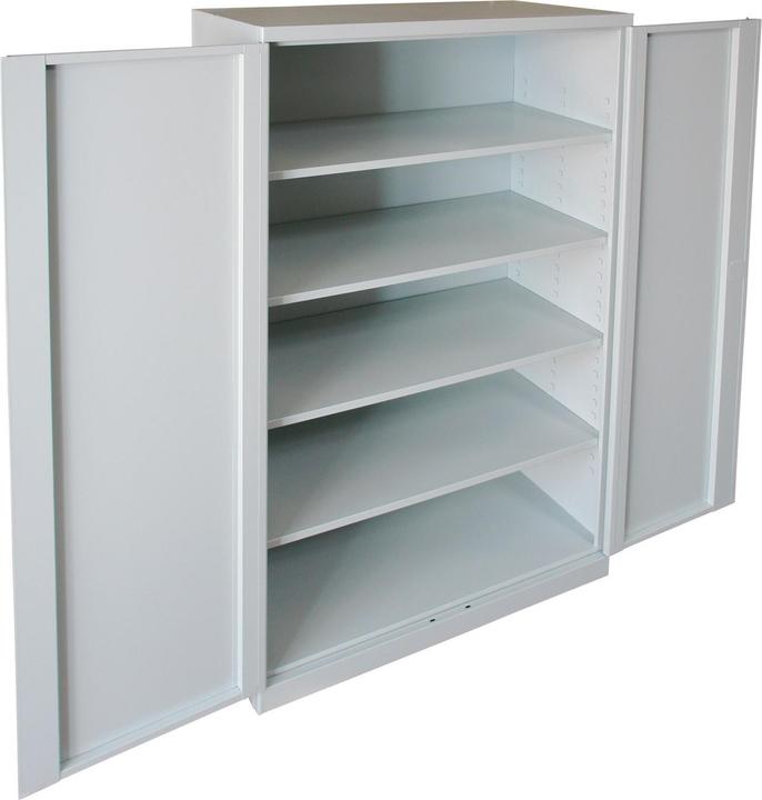 Produktbild Dema Metallschrank "XXL" lichtgrau 110x192x58 (110 cm, 192 cm)