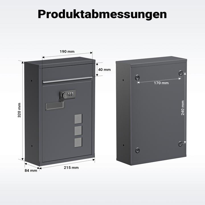 Immagine prodotto Wiltec Briefkasten