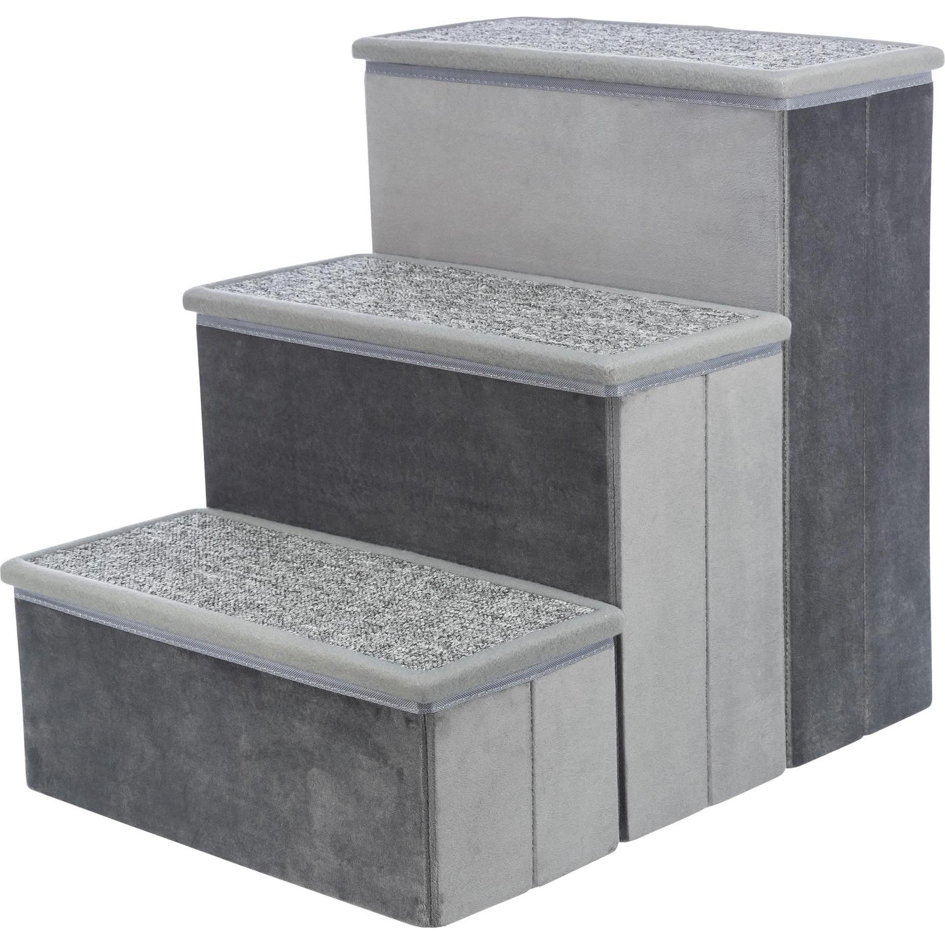 Thumbnail - Trixie Treppe mit Stauraum (50 cm, Grau), Katzenbaum