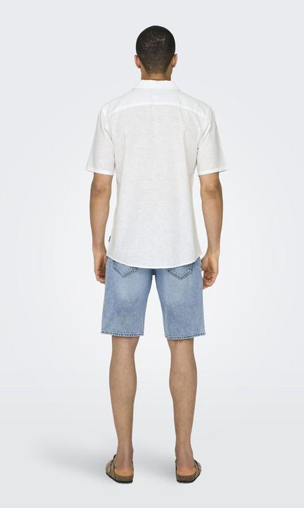 Immagine prodotto Only & Sons Camicia a maniche corte a tinta unita (XL)