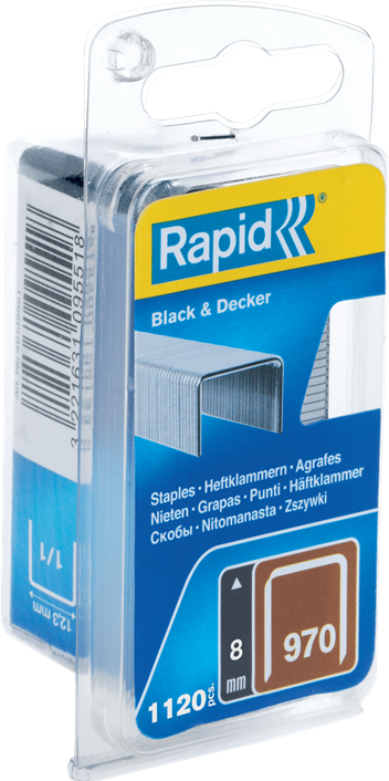 Actual product image Rapid Type 970 Flat wire clamp 8 mm (1100 x)