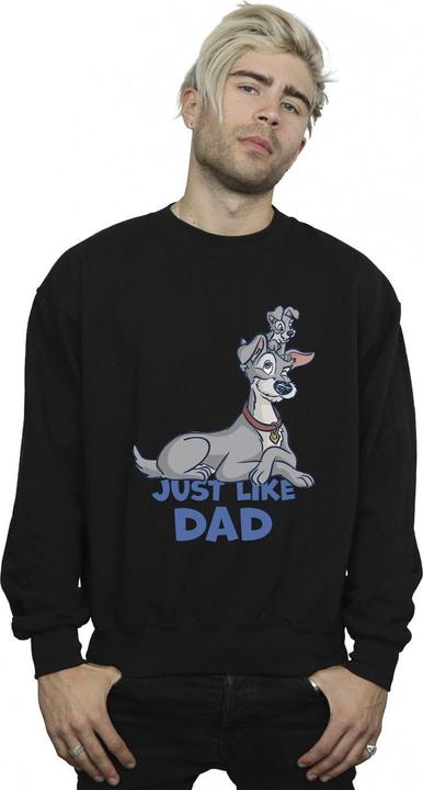 Produktbild Disney Lady And The Tramp Just Like Dad Sweatshirt (M)