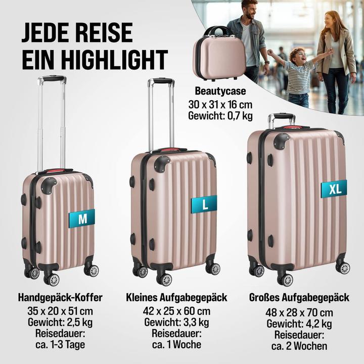 Produktbild Monzana Kofferset (89 l)