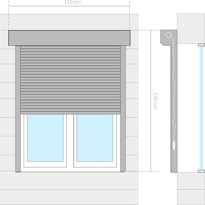 Produktbild vidaXL Helin (110 x 130 cm)