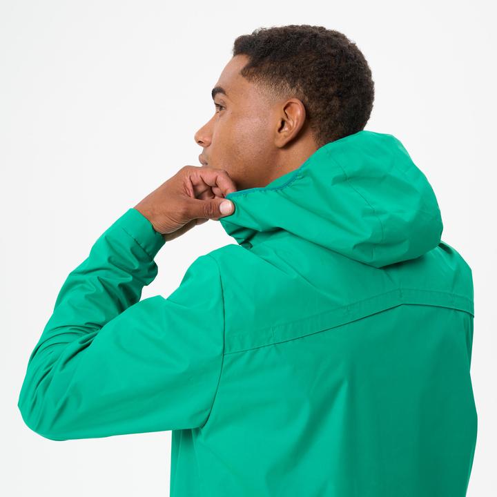 Produktbild Kipsta Damen/Herren Fussball Regenjacke - VIRALTO Club grün (XL)