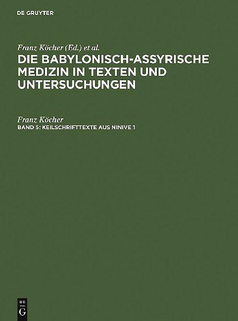 Produktbild Keilschrifttexte aus Ninive 1 und 2 (Deutsch, 1979)