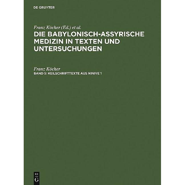 Keilschrifttexte aus Ninive 1 und 2, Sachbücher