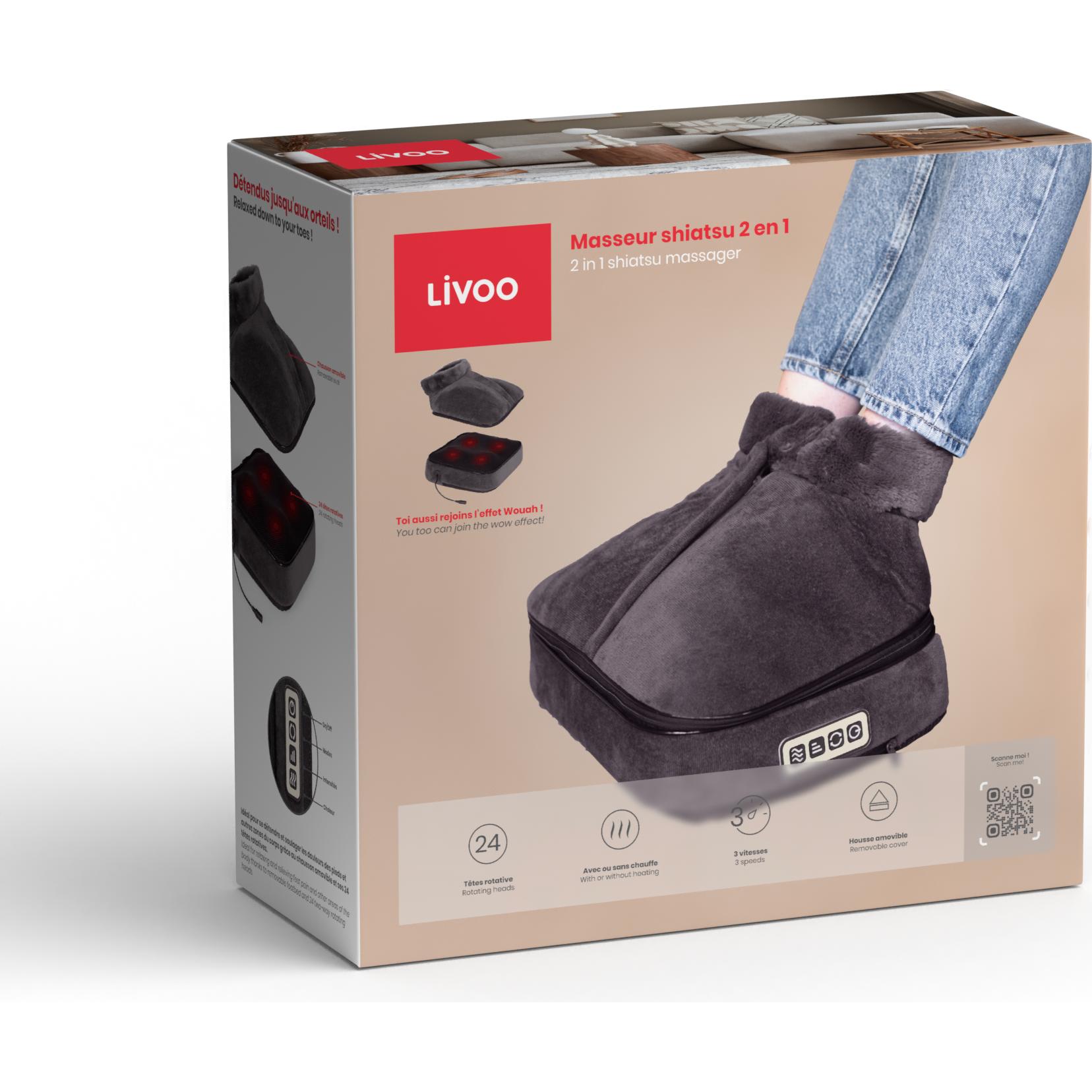 Thumbnail - Livoo, Massagegerät, Shiatsu-Massagegerät 2 in 1