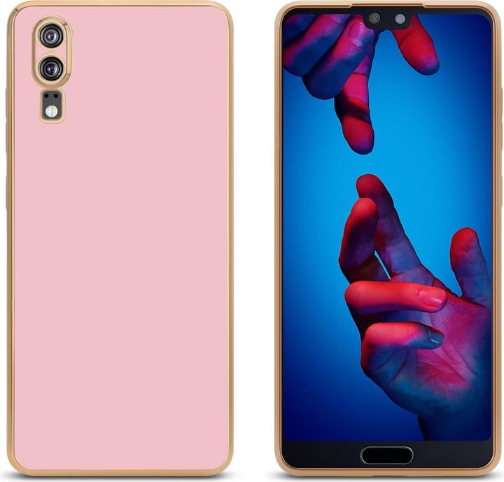 Immagine prodotto Cadorabo Custodia per Huawei P20 in TPU con protezione della fotocamera LM130 Style (Cubot P20)