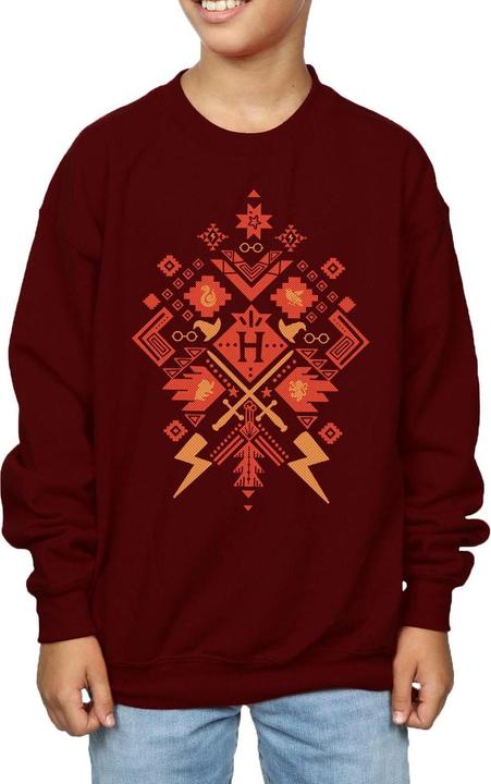 Produktbild Christmas Fair Isle Sweatshirt Jungen (128)