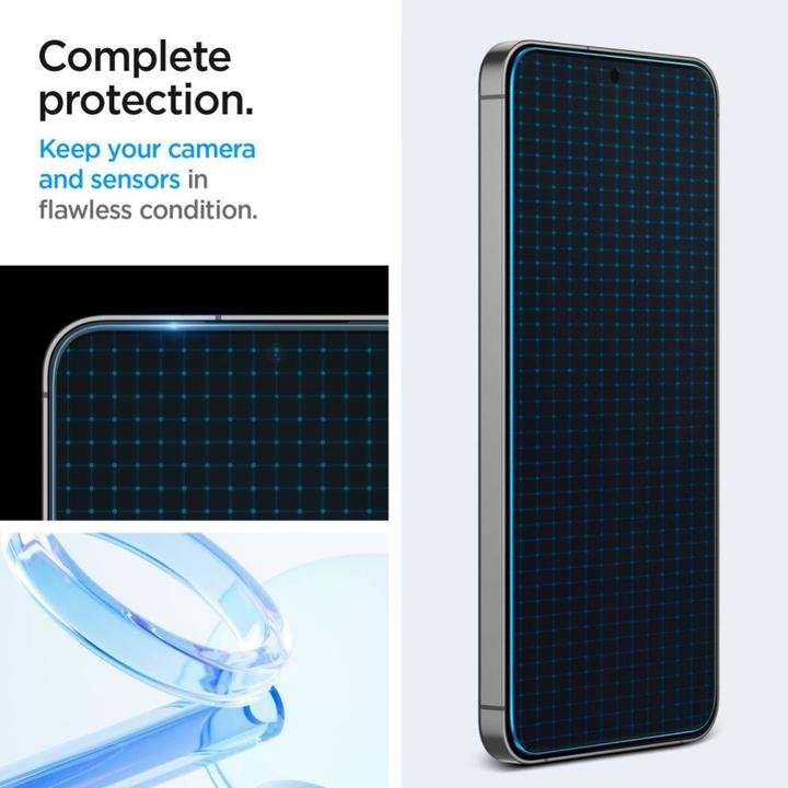 Actual product image Spigen Glas.tR Ez Fit (2 Piece, Samsung Galaxy S24 FE)
