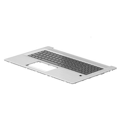 HP Sps-Topcover W/Kb Ahs Pt Tp, Notebook Ersatzteile, Silber