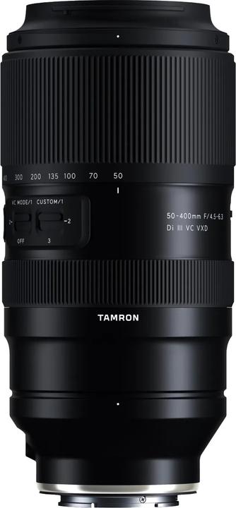 Produktbild Tamron AF 50-400mm F/4.5-6.3 Di III VC VXD (Sony E, APS-C / DX, Vollformat)