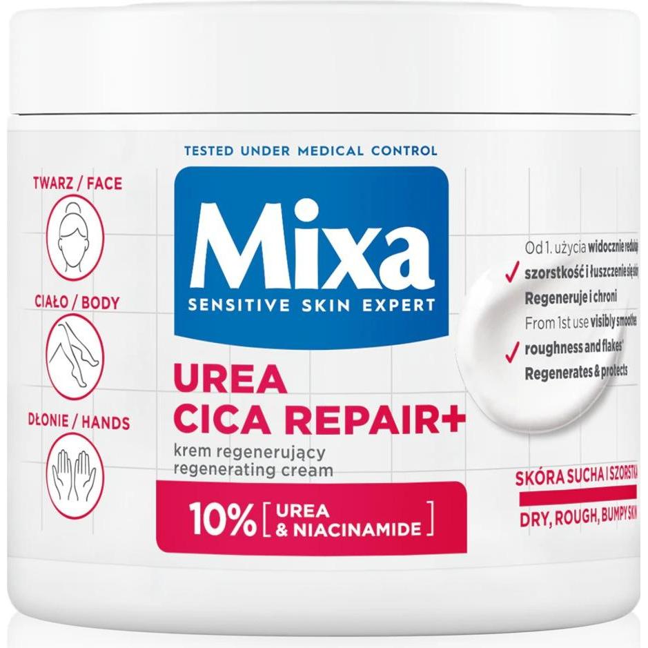 Mixa Crema Lozione Corpo, Cica Urea (400 Ml)