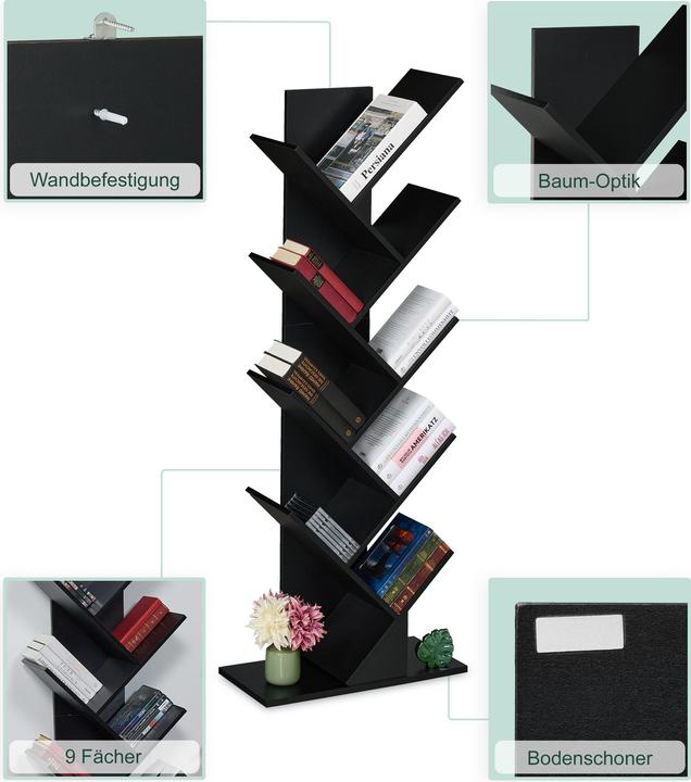 Produktbild Relaxdays Bücherregal
