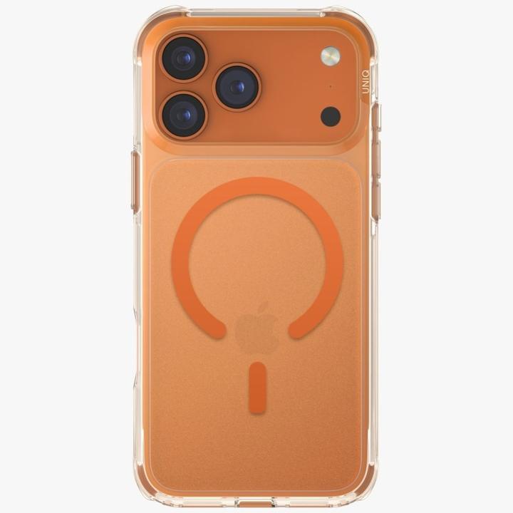 Actual product image Uniq LifePro Xtreme Case for iPhone 17 Pro Max Magclick Charging Orange (Apple iPhone 17 Pro Max)