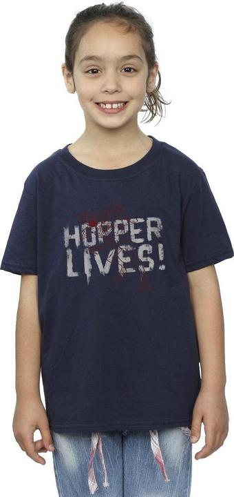 Immagine prodotto Netflix Stranger Things Hoppers Live Maglietta Ragazze (140, 146)