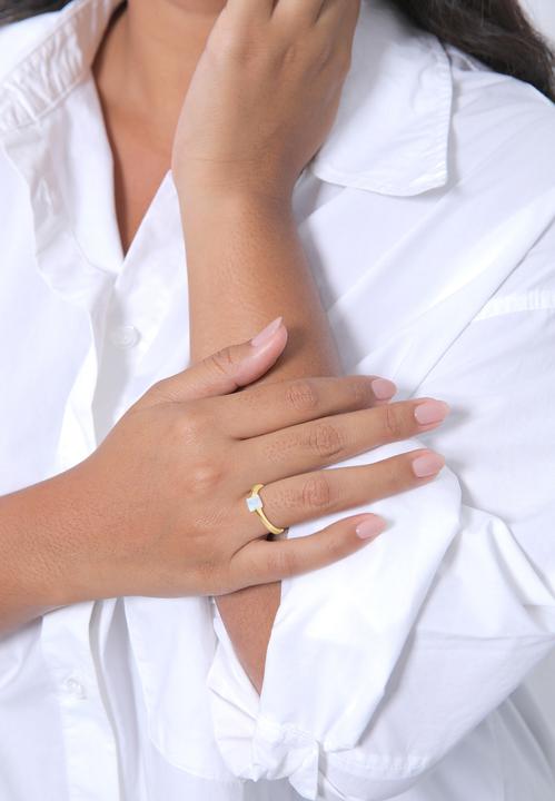 Produktbild Elli Edelstein Ring (54, 925 Silber)
