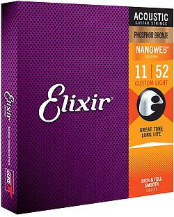 Produktbild Elixir Elixier 16027 Akustikgitarre Saite Mutation (6 x, Gitarre, 0.05")