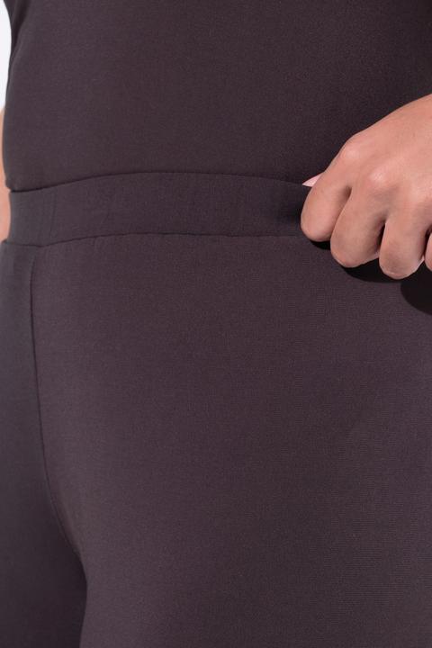 Immagine prodotto Ulla Popken Pantaloni in jersey dal taglio della gamba ampio con cintura elastica, fino alla taglia 72/74 (62, 64)