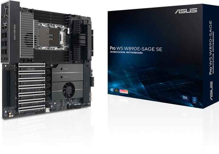 Immagine prodotto ASUS PRO WS W890E-SAGE SE (INTEL,4710,DDR5,EBB) (LGA 4710, SoC Intel)