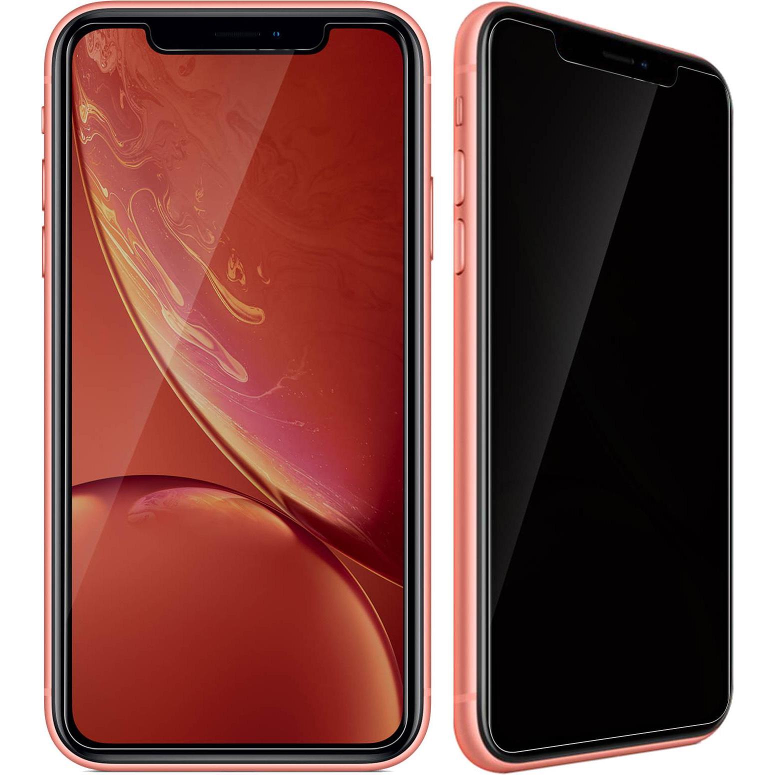 Thumbnail - Avizar Privacy Bilschirmschutz aus Glas (3 Stück, Apple iPhone 11), Smartphone Schutzfolie, Schwarz