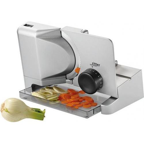 Ritter Arcus 3 slicer Electric Silver, Aufschnittmaschine, Silber