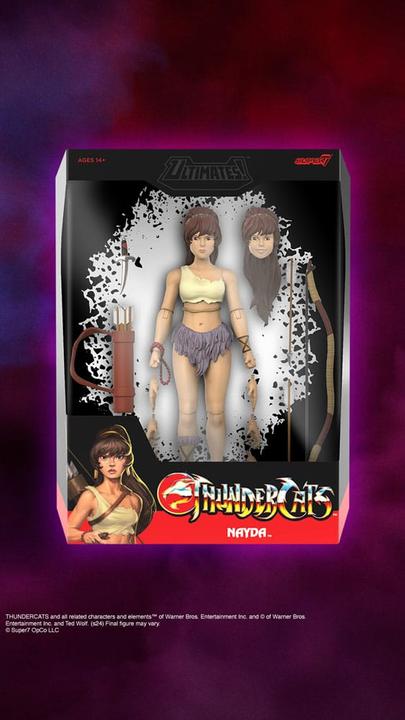 Actual product image Super7 Thundercats Ultimates Actionfigur Nayda Wave 12 18 cm