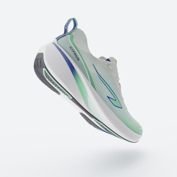 Immagine prodotto Kiprun Laufschuhe Herren - Cushion 500 weiss/grün (43)