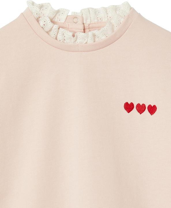 Produktbild Vertbaudet Mädchen Sweatshirt mit Rüschen am Ausschnitt (158)