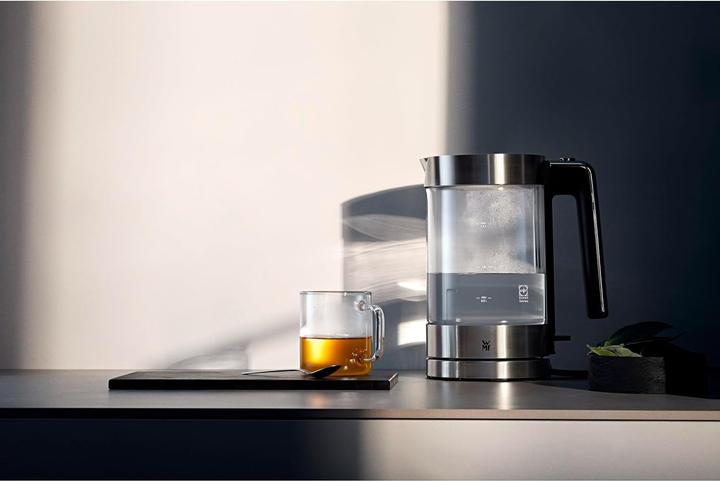 Produktbild WMF Wasserkocher Glas 1,7l SCHOTT Glas 360° Gerätesockel Lono 3000W bpa-frei (1.70 l)