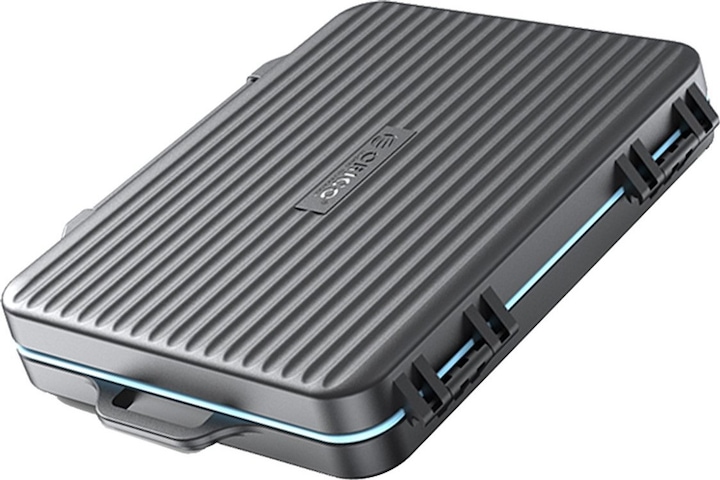 Image du produit Orico Pochette pour cartes mémoire, 6 x SD, 4 x microSD, 1 x CF (PHCD-6-BK-BP) (Sacs pour appareils photo)