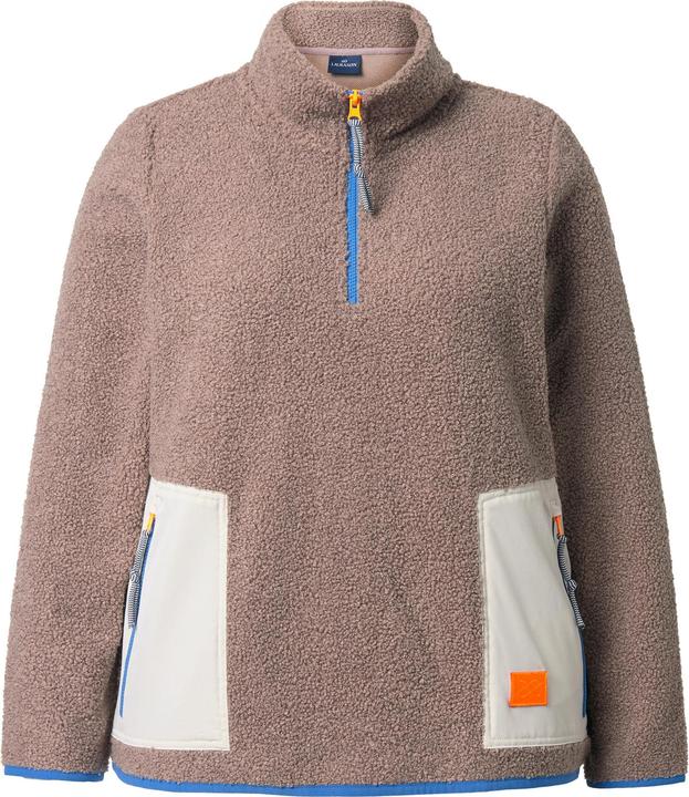 Actual product image Laurasøn Teddy-Sweatshirt, Langarm, Stehkragen, OEKO-TEX (56)