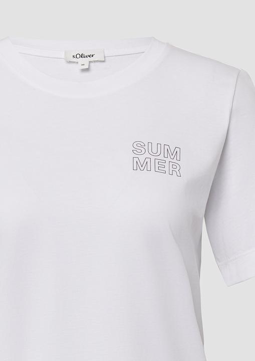 Produktbild S.Oliver T-Shirt T-Shirt mit Front- und Rückenprint (44)