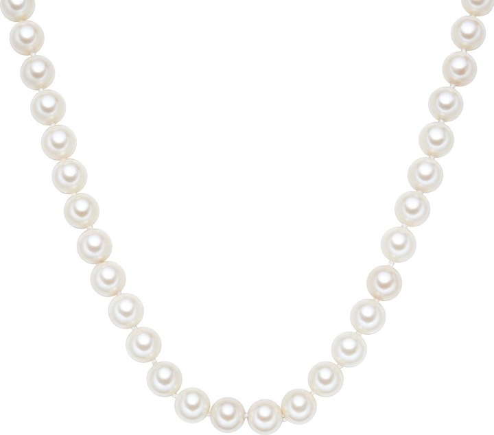 Lulu & Jane Damen Muschelkernperle weiss 120,0 cm - 29169 (Muschelkernperle, 120 cm)