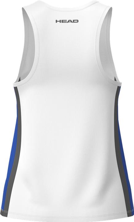 Actual product image Head Club 25 Tech Tank Top Damen Königsblau/Weiss (XL)