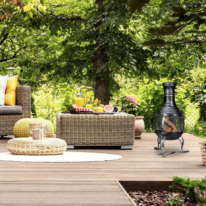 Image du produit Relaxdays Poêle de terrasse