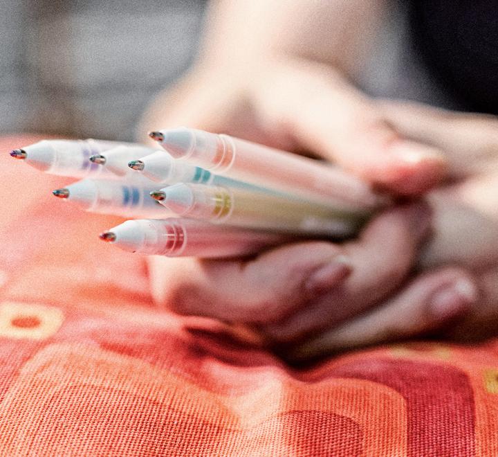 Image du produit Talens SAKUSAKURA Gelly Roll Metallic rot 0.5mm (Rouge, 1x)