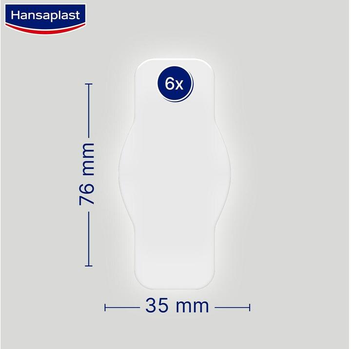 Image du produit Hansaplast Zweite Haut Schutz Hydrokolloid Medium (6x)