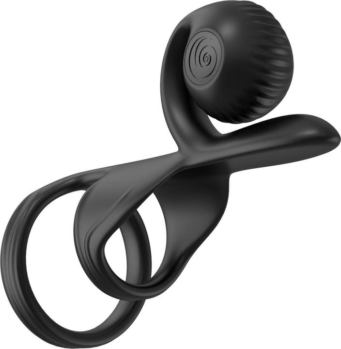 Actual product image Snail Vibe SVibe - Snail JOVI Couples Ring - Black (1.70 cm)