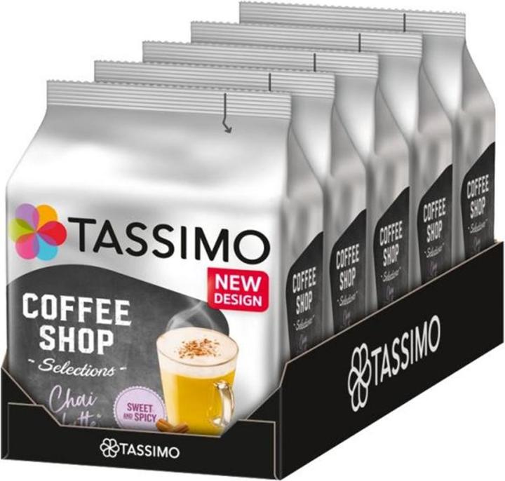 Immagine prodotto Tassimo Capsule di caffè T DISC Chai Latte 40 porzioni (40 x Porta.)