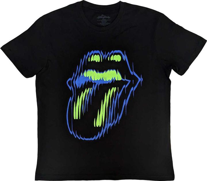 Produktbild The Rolling Stones TShirt Erwachsene mit verzerrter Zunge (M)