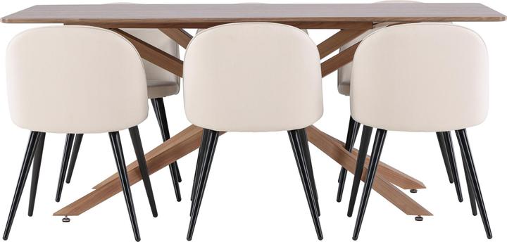 Immagine prodotto Venture Home Piazza, Velvet (180 x 90 x 75 cm)