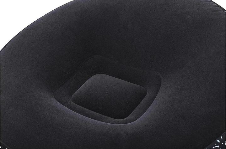Produktbild Bestway Aufblasbarer Sessel Inflate Schwarz, 112 x 112 cm