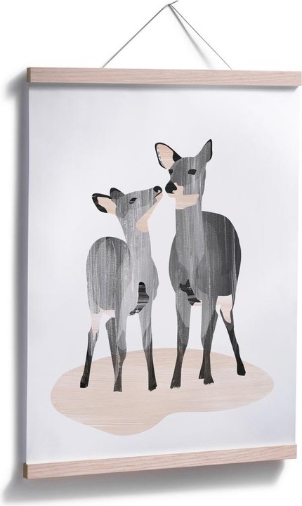 Actual product image Trenddeko Goed Blauw - Fawns (60 x 80 cm)