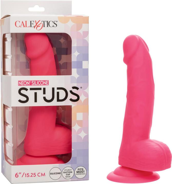 Image du produit CalExotics Neon® Silicone Studs® 6"/15.25 cm - Pink
