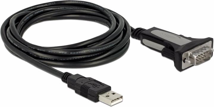 Productafbeelding Delock Adapter USB-A-Serieel DB9 RS-232 (3 m, VGA)