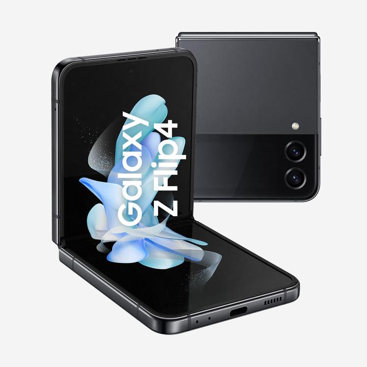 Image du produit Samsung Galaxy Z Flip4 (256 Go, Graphite, 6.70", SIM + eSIM, 5G)